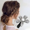 Unique Bargains Women's Fashion Elegant Rhinestones Hair Clips 2 Pcs - 2 of 4