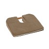 DMI Gradual Slope Seat Cushion, Tailbone & Sciatica Pain Relief, Dining/Desk/Car Seat, 15 in, Carmel - 3 of 3