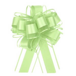 Unique Bargains Large Big Pull Bow Glitter Gift Wrapping Ribbon for Wedding 10 Pcs - 1 of 4