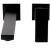 ALFI Black Matte Single Lever Wallmount Bathroom Faucet - 2 of 4
