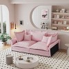 NicBex Couches for Living Room Cloud Couch Convertible Deep Seat Couches Modern Comfy Upholstered Sofa with Multiple Large Soft Pillows - 2 of 4