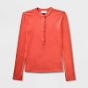 Women's Long Sleeve Henley Shirt - Universal Thread™ - 4 of 4
