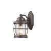 Chloe Lighting Lucan Transitional 1 Light Rubbed Bronze Outdoor Wall Sconce 10" Height - 3 of 3