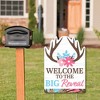 Big Dot of Happiness Buck or Doe - Party Decorations - Hunting Gender Reveal Party Welcome Yard Sign - 2 of 4