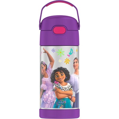 Simple Modern Disney Wish Kids Water Bottle with Straw Lid | Reusable Insulated Stainless Steel Cup for Girls, School | Summit Collection | 14oz