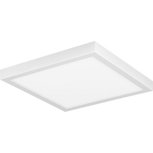 Progress Lighting Everlume 1-Light LED Flush Mount, White, Polycarbonate, 11", Wet Rated, Edgelit Technology - 1 of 2