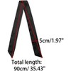 Allegra K Women Skinny Scarf Plain Solid Color Pure Long Scarves Neckerchief 1 Pc - 2 of 4