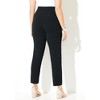 Catherines Women's Plus Size Crepe Knit Pull-On Pant - 3 of 4