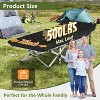 Sportneer Folding Camping Cot Black, Sleeping Cot for Adults with Carry Bag, Mattress, 1200D Layer Oxford Portable Camp Bed - 2 of 4