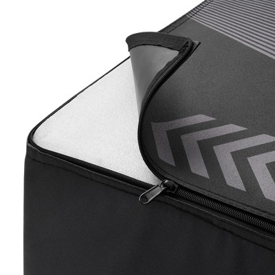 Black and Gray Soft Foam Plyometric Box for Total Body Training