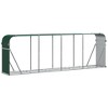vidaXL Log Holder Green 118.1"x17.7"x39.4" Galvanized Steel - 2 of 2