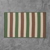 Colonial Mills Stripe It - Moss-stone 2 ft.x7 ft. Runner (Rectangle) Rug Indoor/Outdoor 100% Polypropylene - 2 of 3