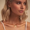 Heart Initial Necklace for Girls & Teens, 18K Gold Plated Birthday & Christmas Gift - 2 of 4