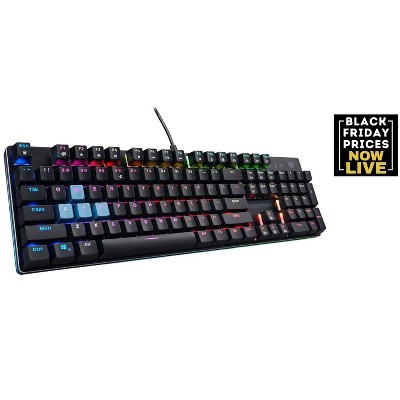 Acer Predator Aethon 330 Gaming Keyboard | Black | 61-Key | Kailh Blue Switches RGB Lighting N-Key Rollover | Wired+Bluetooth Dual Mode