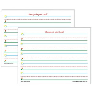 Teacher Created Resources® Smart Start K-1 Writing Paper: 100 Sheets Per Pack, 2 Packs - 1 of 3