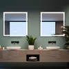 Dovelina Oversized Bathroom Vanity Mirror LED Rectangle Anti-fog Wall Mirror with Backlit - 3 of 4
