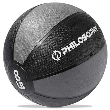 Philosophy Gym Medicine Ball - Weighted Fitness Non-Slip Ball
