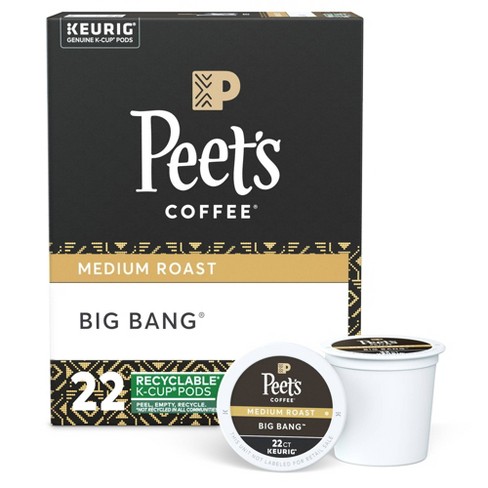 Peet's Big Bang Medium Roast Coffee - Keurig K-Cup Pods - 22ct - image 1 of 4