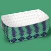Big Dot of Happiness Golf Party Paper Food Trays, Disposable Double-Sided Paper Food Holders for Nachos, Hot Dogs, French Fries - 12 Ct - 4 of 4