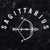 Junior's Women Lost Gods Zodiac Sagittarius Line Symbol Crop T-Shirt - 2 of 4