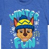 Boys' - Paw Patrol - Chase Winter Fun Short Sleeve Graphic T-Shirt - 2 of 4