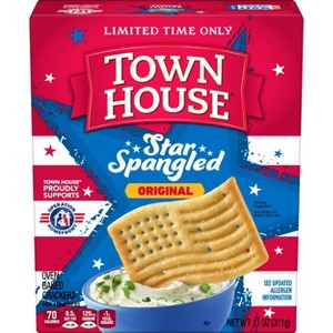 Town House Star Spangled Summer Shapes Baked Crackers - 11oz - 1 of 4