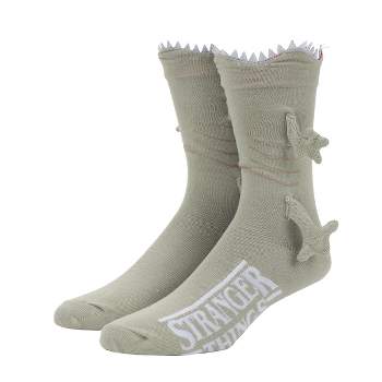 Jurassic Park and Stranger Things Adult Casual Crew Socks