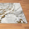 Luxe Weavers Marble Effect Abstract Indoor Area Rug - 3 of 4