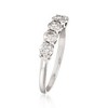 Ross-Simons 0.50 ct. t.w. Diamond 5-Stone Ring in 14kt White Gold - 3 of 4