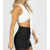 Women's KNIT FRONT CROP TOP - AMBITION - 4 of 4