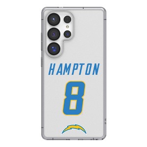 NFL Los Angeles Chargers Players Game Tactic Clear Cell Phone Case for Samsung Galaxy - 1 of 4