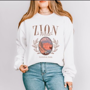 Simply Sage Market Zion Park Grunge Sweatshirt - 1 of 4