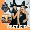 Boo Skeleton & Flower Earrings - Cute Pumpkin Dangle Earrings, Trendy Halloween Gift for Women - 4 of 4