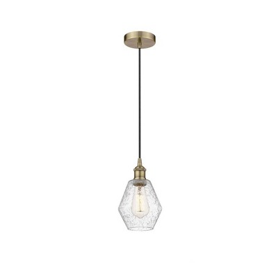 Cindyrella - 1 Light Mini Pendant In Industrial Style-10.25 Inches Tall and 6 Inches Wide