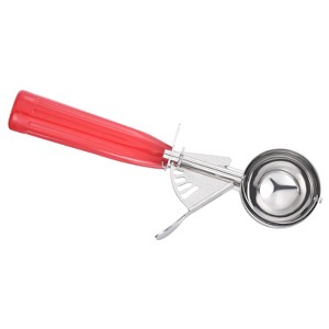 Unique Bargains Stainless Steel Durable Handle Spring Trigger Ice Cream Scoop - 1 of 4