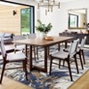 Modern Abstract Area Rug – Machine Washable, Non-Slip Soft Carpet for Living Room, Bedroom, Dining Room - 4 of 4