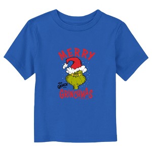 Toddler's Dr. Seuss Grinch Merry Grinchmas T-Shirt - 1 of 3