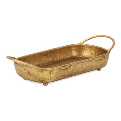 Cheung's Khilov Rounded Rectangle Cast Iron Dish Side Handles