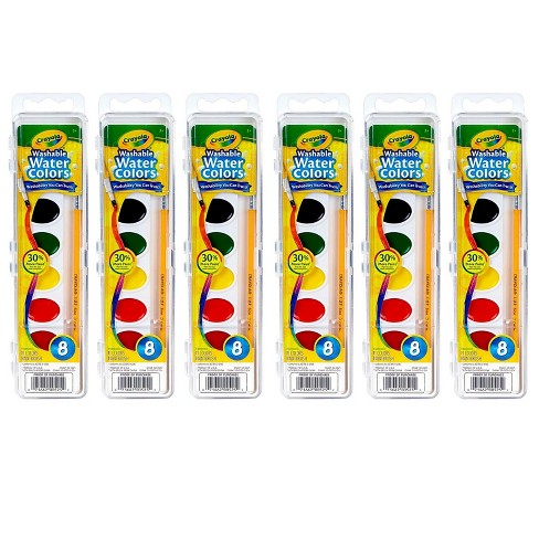 crayola washable watercolor set 8ct