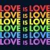 Adult Design By Humans Pride Love is Love By Luckyst Tank Top - Navy - 2X Large - 2 of 2