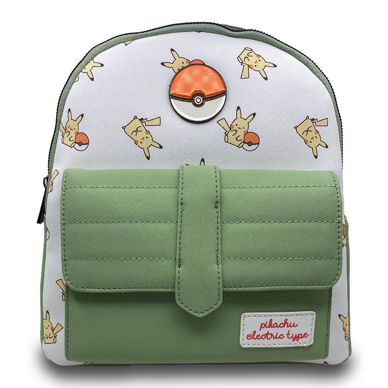 Pokemon 11&#34; Mini Backpack - Pikachu Electric, 1 of 15
