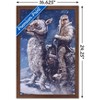 Trends International Star Wars: The Empire Strikes Back By AJ Frena Framed Wall Poster Prints - 3 of 4