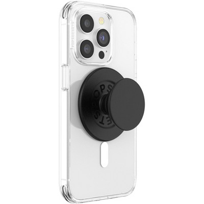 PopSockets Magnetic Phone Grip&#160;with&#160;MagSafe,&#160;Magnetic&#160;Adapter Ring&#160;Included - Black