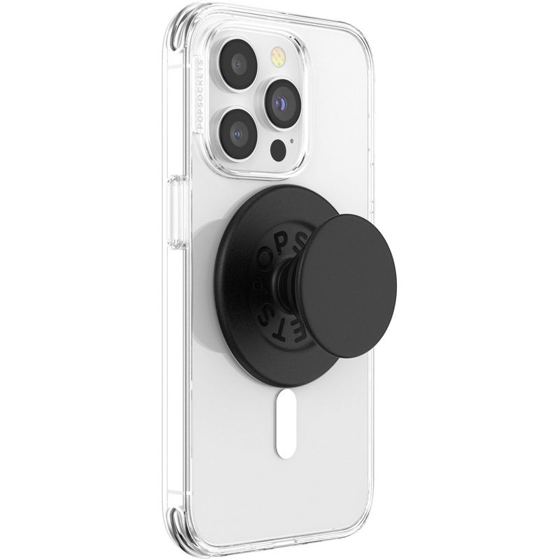 PopSockets Magnetic Phone Grip&#160;with&#160;MagSafe,&#160;Magnetic&#160;Adapter Ring&#160;Included - Black, 3 of 9