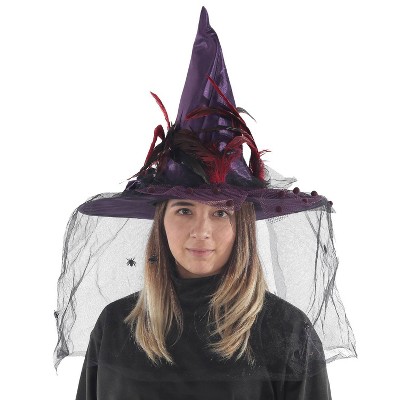 Whimsical Witch Hat Halloween Costume Wearable Accessory