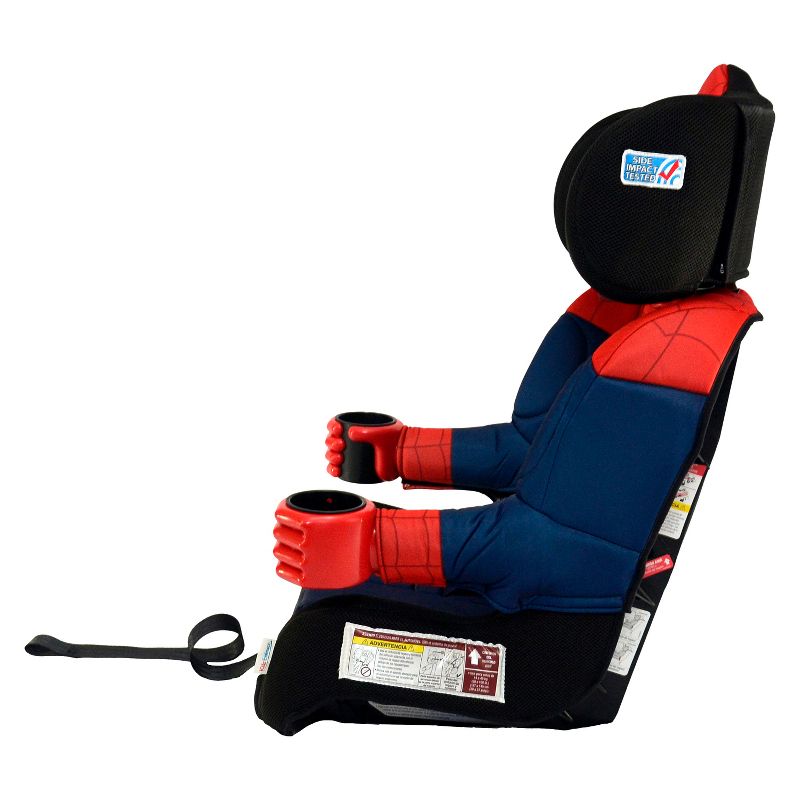 Kids&#39;Embrace Marvel Ultimate Spider-Man Combination Harness Booster Car Seat, 4 of 9