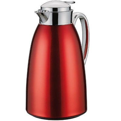 Cilio "Venezia" Insulated Server, glass liner, Red, 34 fl. oz.