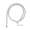 Unique Bargains Faux Pearl Handbag Strap Silver Tone 1 Pc - 2 of 4