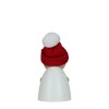 Steinbach Wooden Clumsy Mini Collection, Valentine with Red Heart and Fabric Beanie, Big Bobble - 4 of 4