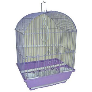YML A1104PUR Round Top Style Small Parakeet Cage 11 x 9 x 16 - 1 of 1